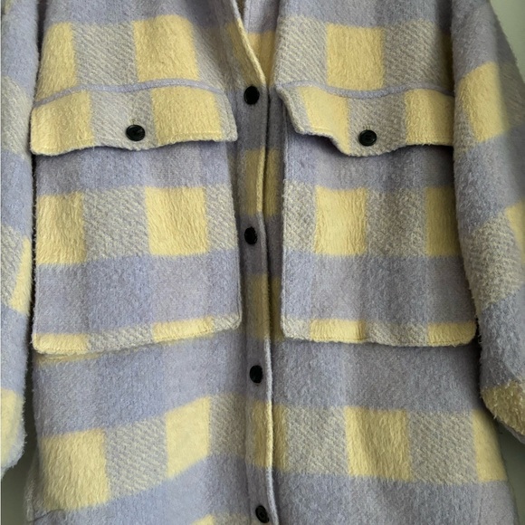 Zara Wool Blend Shacket Oversized - Picture 3 of 4